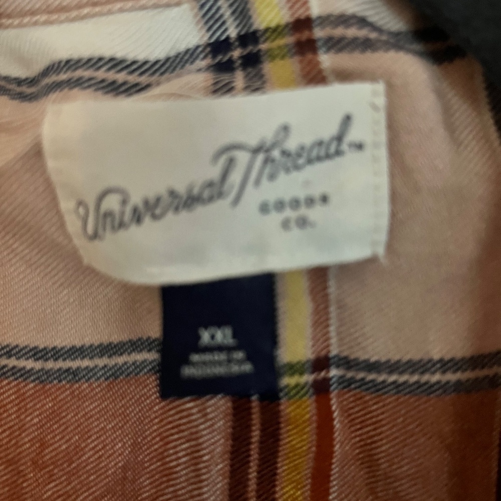 Flannel button up - Picture 2 of 2